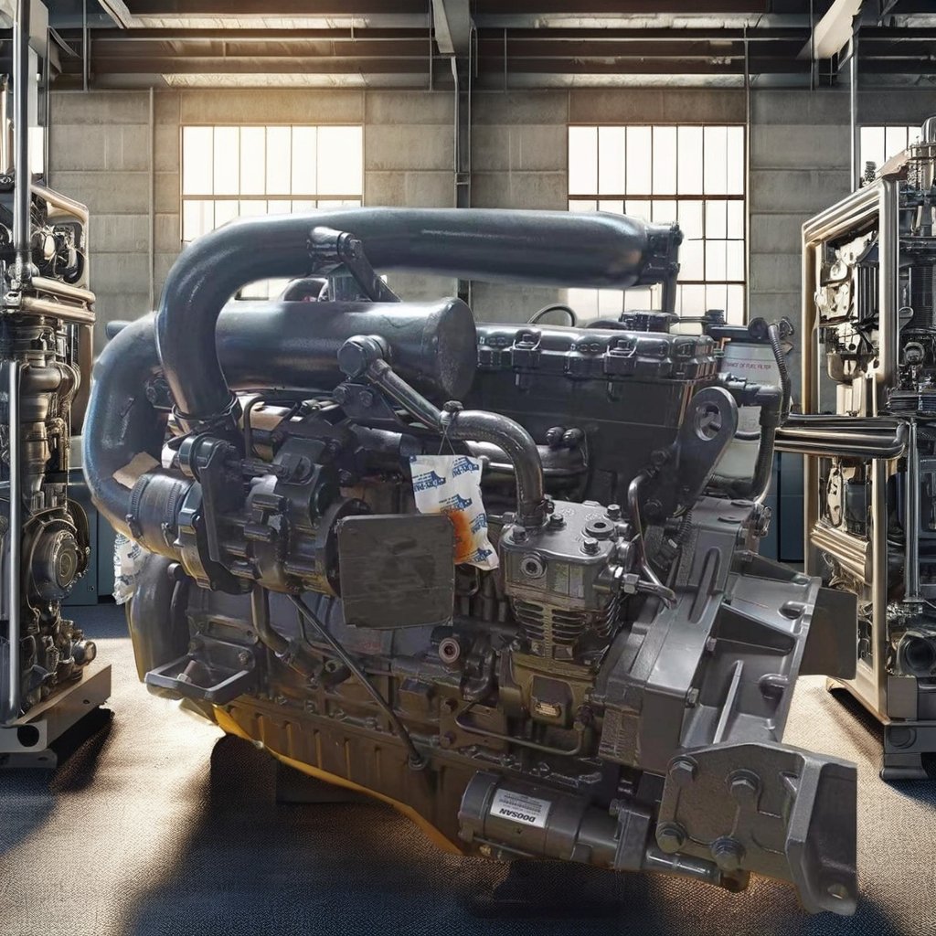 Genuine Daewoo/Doosan 230hp Diesel Engine Dl06 Machinery Engine For Bus